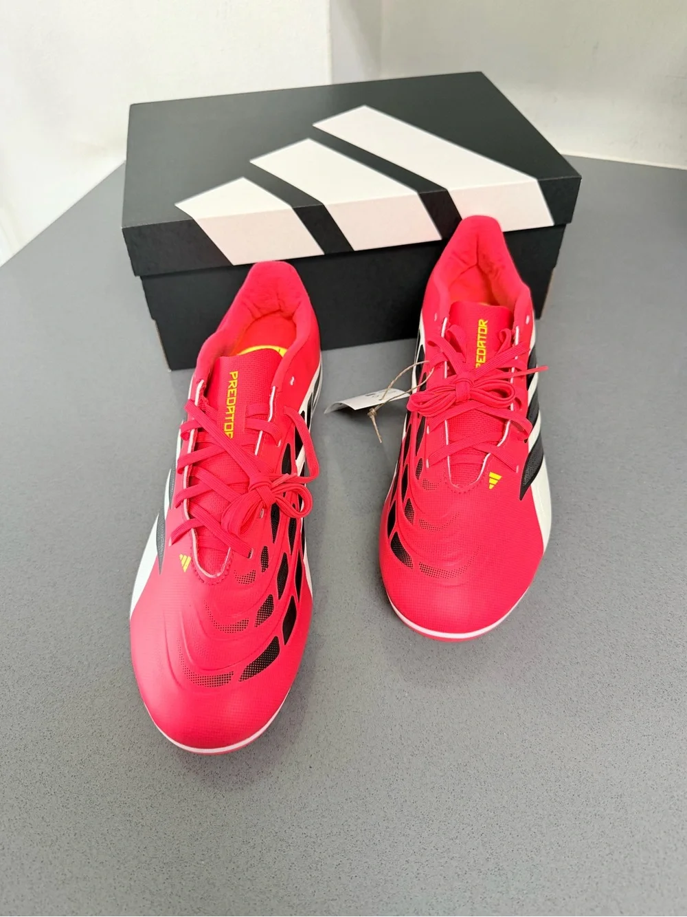 adidas Predator Elite FG  Soccer Cleats men’s size 10 - Hot Pink White Black
